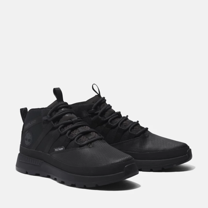 Euro Trekker Trainer for Men in Black