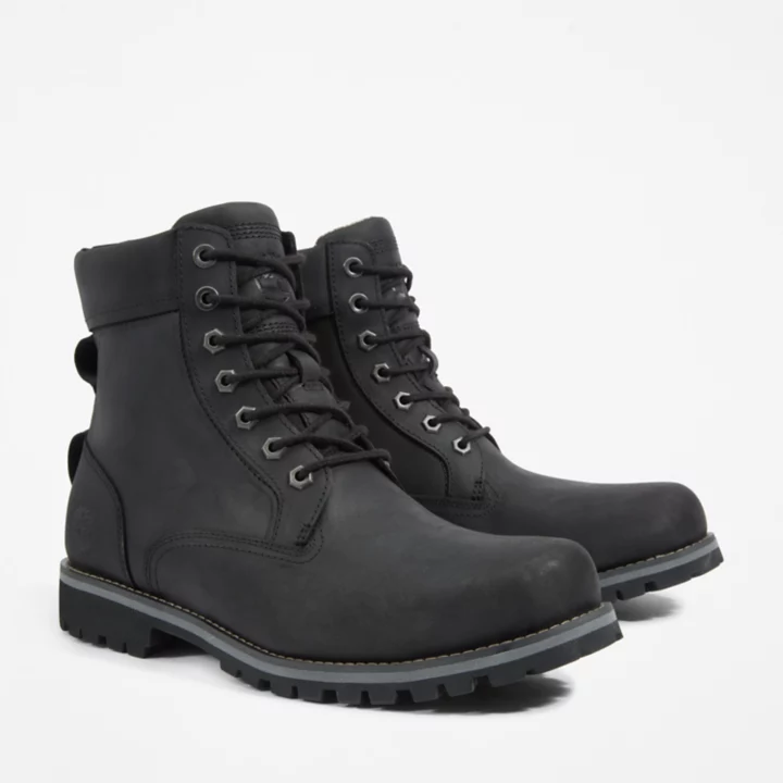 Rugged Waterproof II 6 Inch Boot for Men in Black