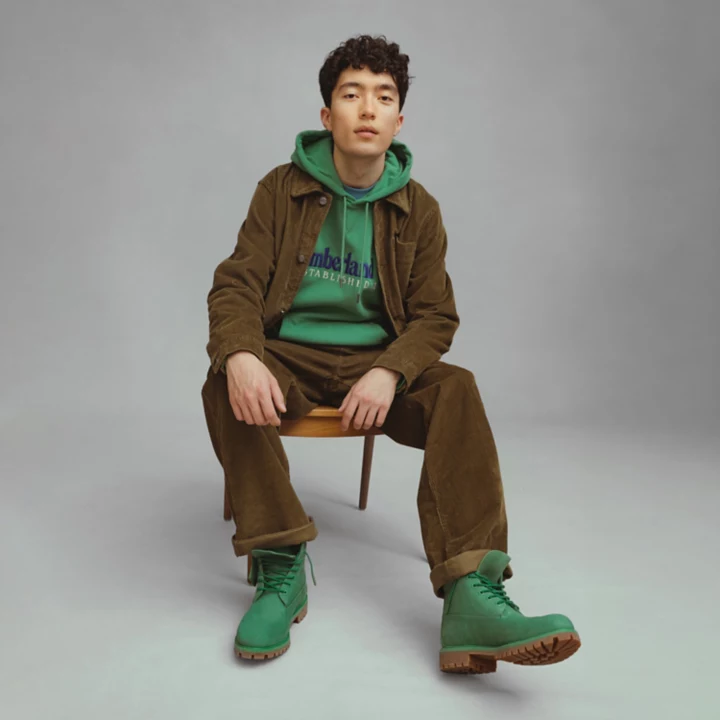 Timberland 50th Edition Premium 6-Inch Waterproof Boot for Men in Green