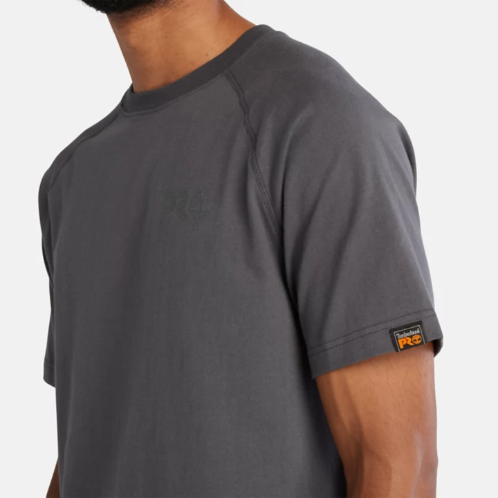 Timberland PRO Core Reflective Logo T-Shirt for Men in Dark Grey