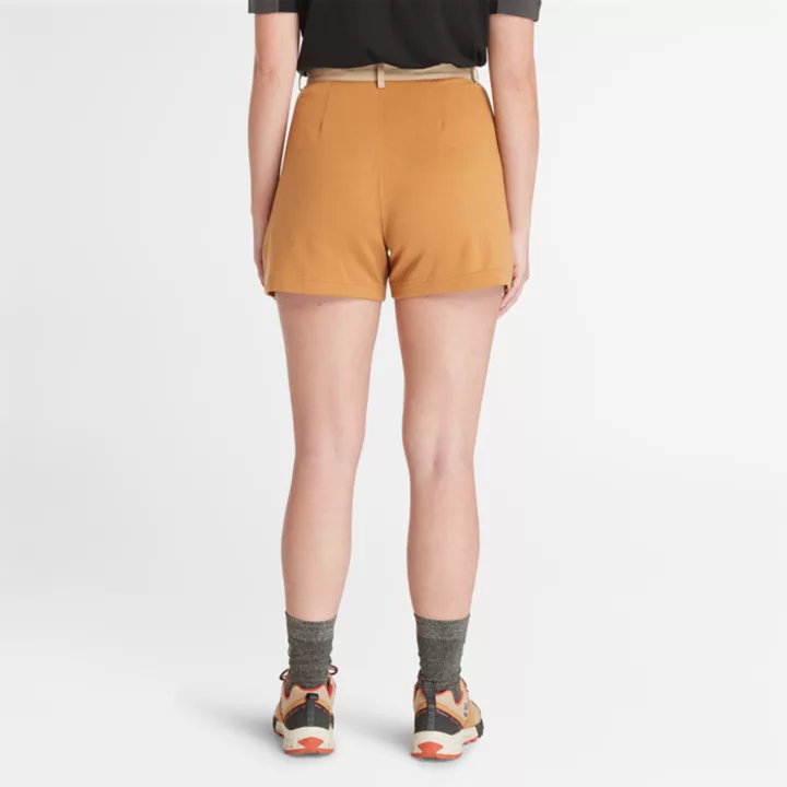 Timberland x Icebreaker Merino Terry Chino Shorts for Women in Yellow