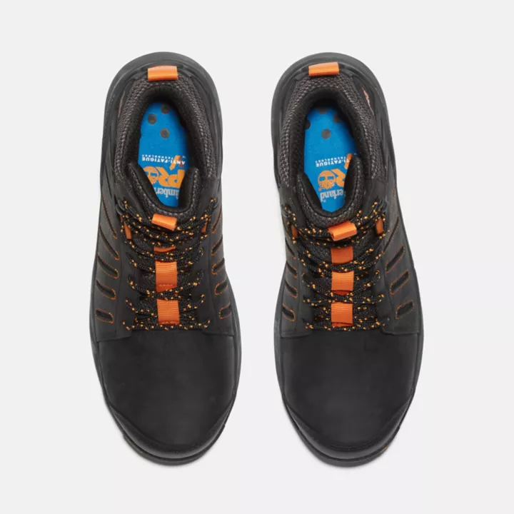 Trailwind Comp-Toe Work Hiker for Men in Black
