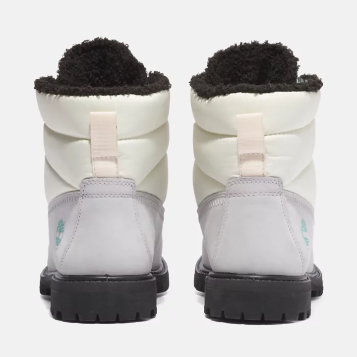 Timberland Premium 6 Inch Puffer Boot for Women in Grey
