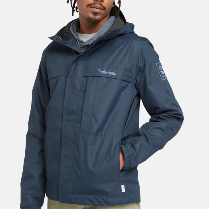 Benton Shell Jacket for Men in Navy