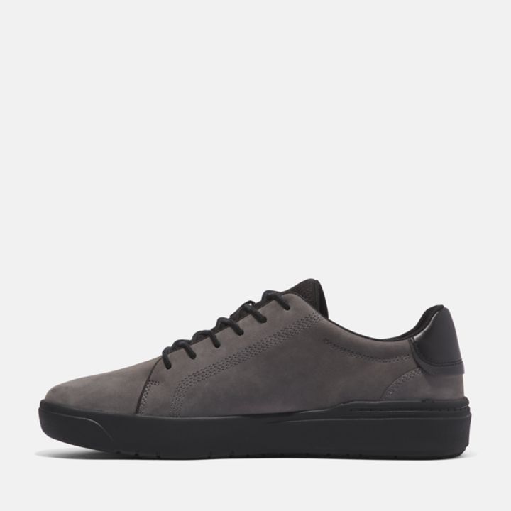 Seneca Bay Leather Trainer for Men in Grey