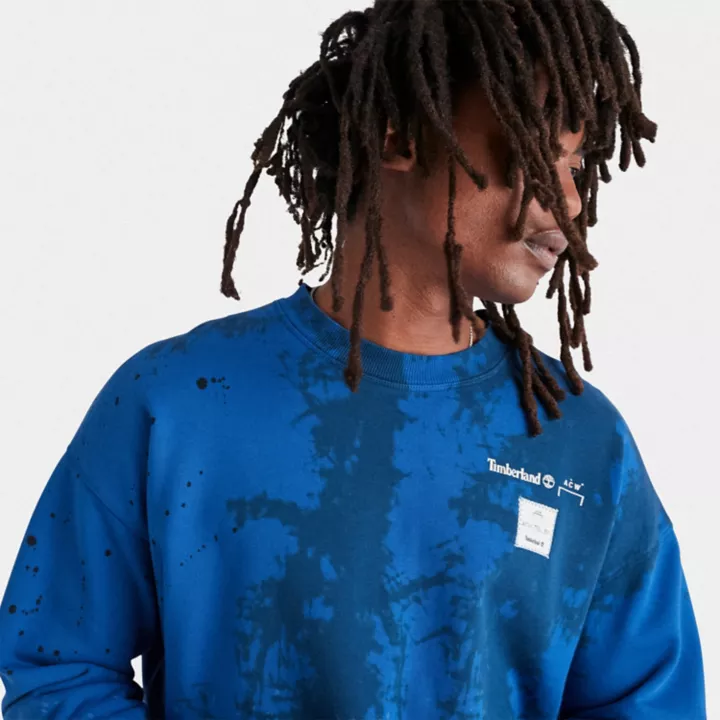 Timberland x A-Cold-Wall* Abstract Tree Sweatshirt in Blue