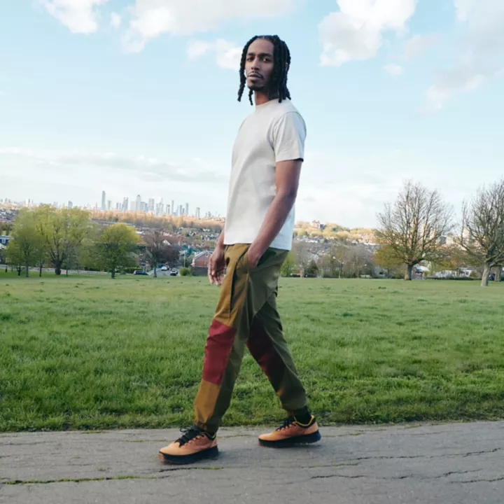 Dunstan River Crewneck T-Shirt for Men in Beige