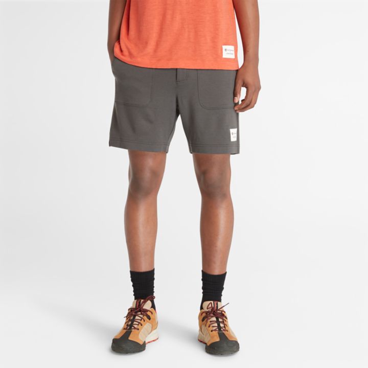Timberland x Icebreaker Merino Terry Chino Shorts for Men in Dark Grey