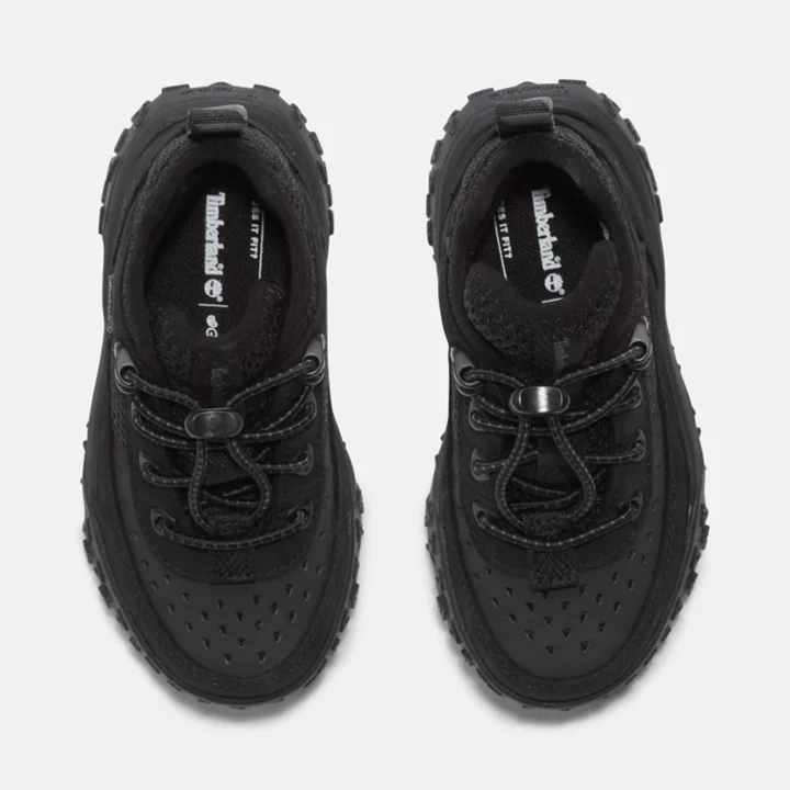 GreenStride Motion 6 Super Oxford Shoe for Toddler in Black