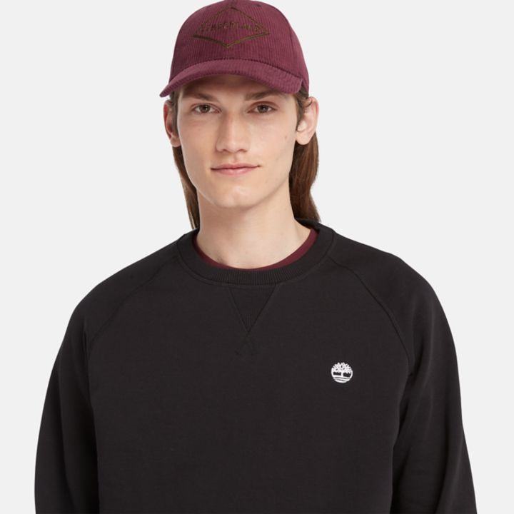 Exeter River Crewneck Sweatshirt for Men in Black