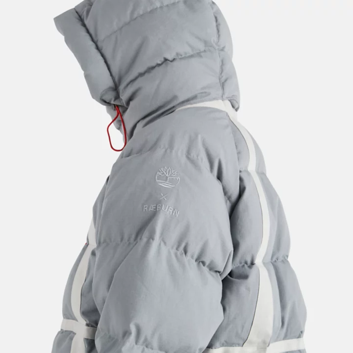 Timberland x Raeburn Puffer Jacket in Grey