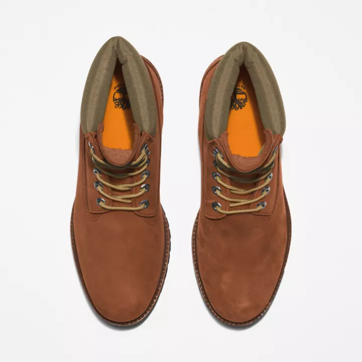 Bottine 6-inch Timberland Premium pour homme en marron clair