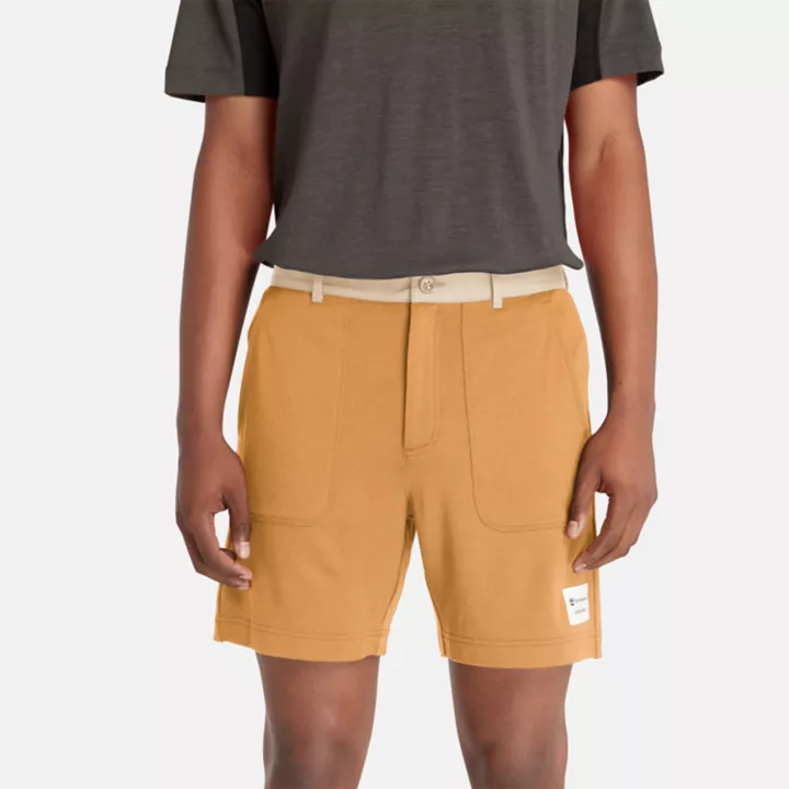 Timberland x Icebreaker Merino Terry Chino Shorts for Men in Yellow
