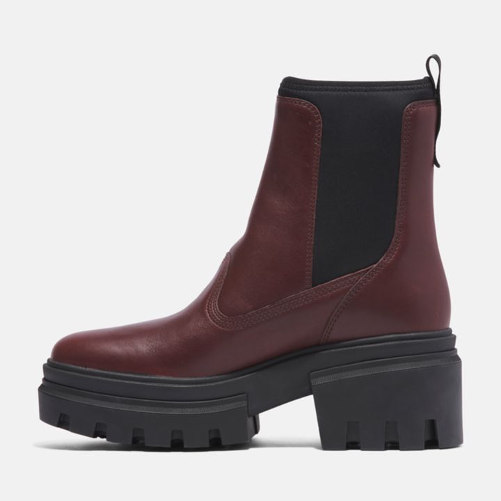 Everleigh Chelsea Boot for Women in Burgundy