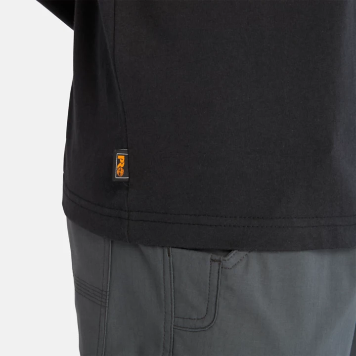 Timberland PRO Core Logo LS T-Shirt for Men in Black