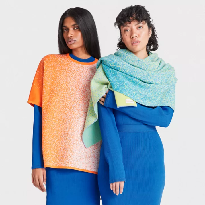 All Gender Timberland x Suzanne Oude Hengel Scarf in Multi-coloured