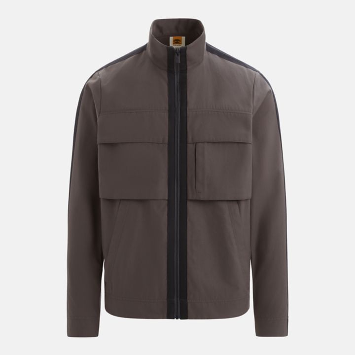 Timberland x Icebreaker Merino Cotton Jacket for Men in Dark Grey