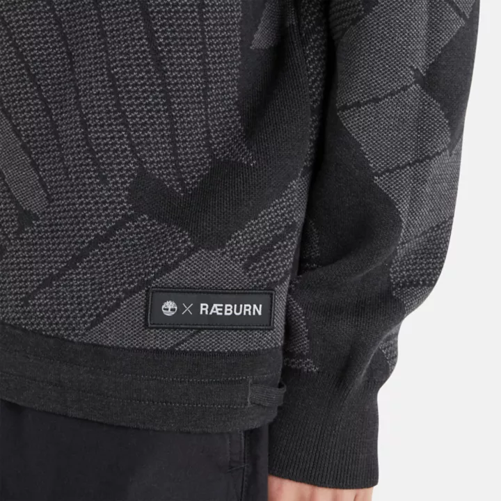 Timberland x Raeburn Knit Crewneck Sweatshirt in Grey