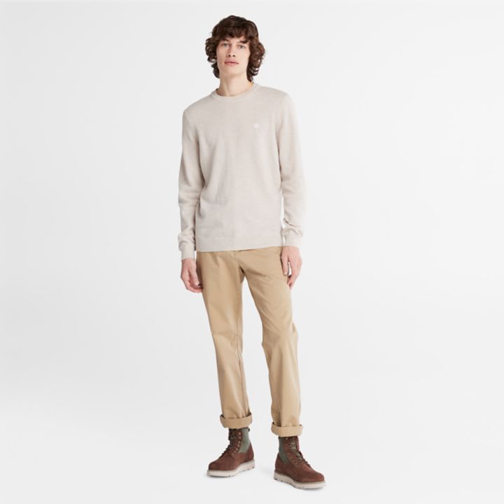 Cohas Brook Crewneck Jumper for Men in Grey