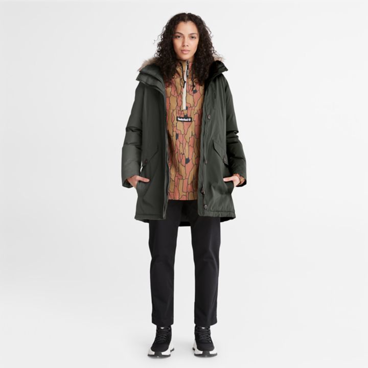 DryVent Waterproof Parka for Women in Green