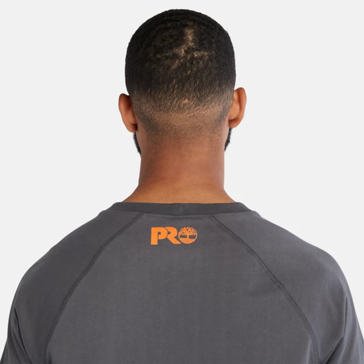 Timberland PRO Core Reflective Logo T-Shirt for Men in Dark Grey