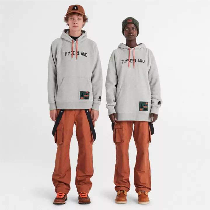 Timberland x Nina Chanel Abney Hoodie in Grey