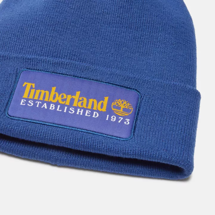 Colour Blast Beanie in Blue