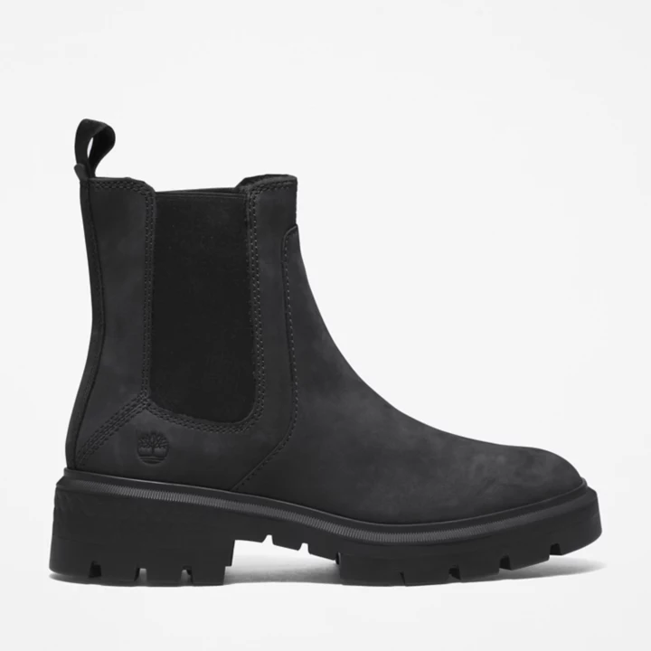 Cortina Valley Chelsea Boot for Women in Black