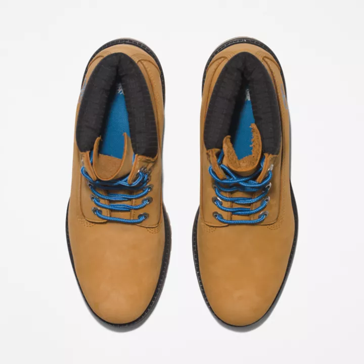 Bottine 6-inch Timberland Premium pour homme en jaune/bleu