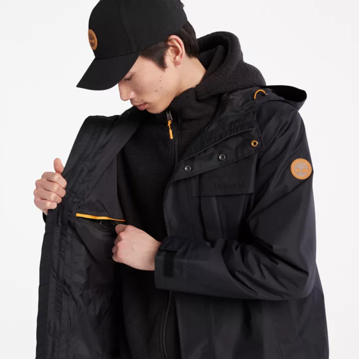 Benton Waterproof 3-in-1 Jacket for Men in Black