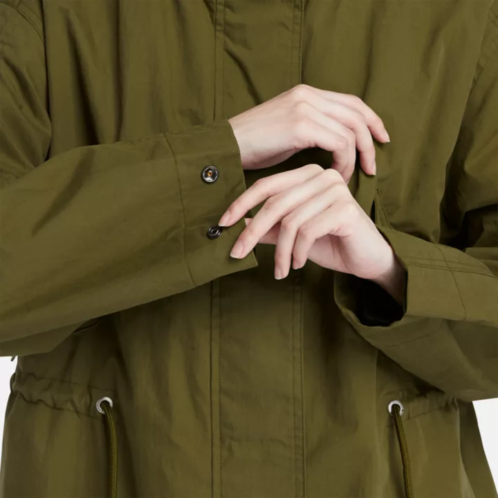 Fishtail Parka for Women in Green