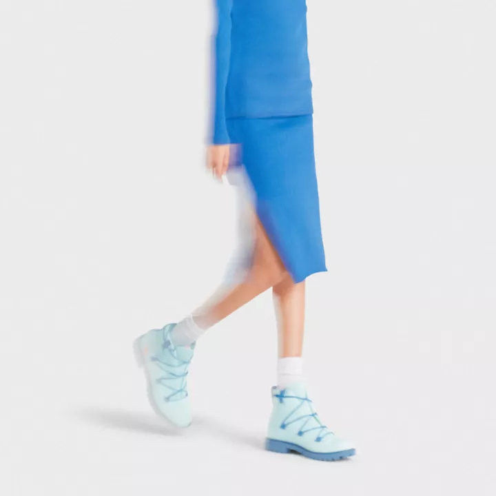 Timberland x Suzanne Oude Hengel Future73 Knit Skirt for Women in Blue