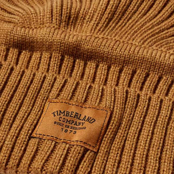 Gulf Beach Ribbed Hat for Men in Yellow