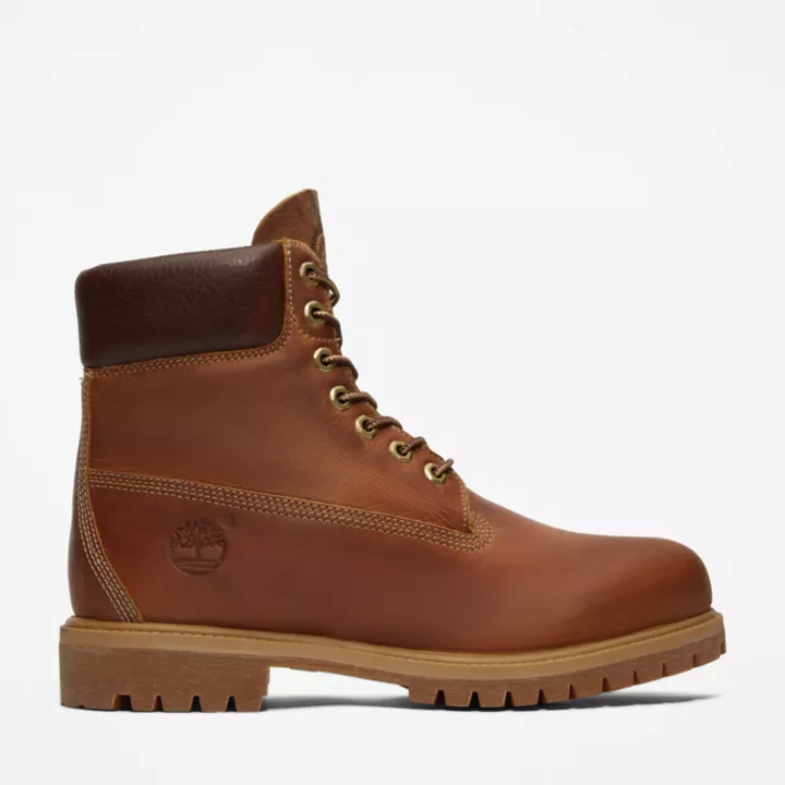 Timberland Premium 6 Inch Waterproof Heritage  Boot for Men in Brown