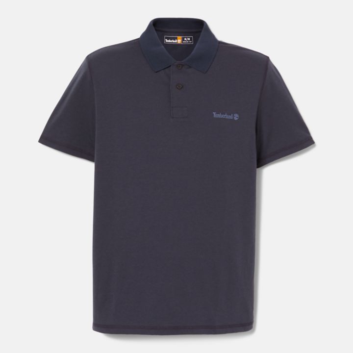Wicking Polo Shirt for Men in Navy