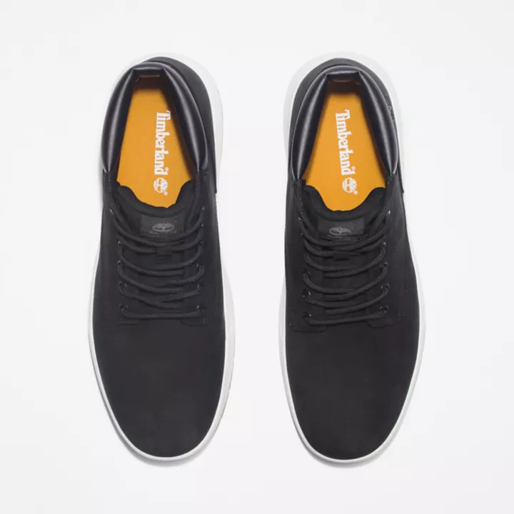 Maple Grove Leather Chukka for Men in Black