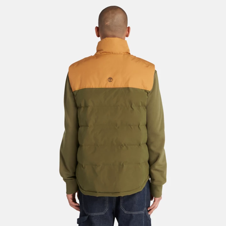 Welch Mountain Puffer Vest for Men in Green