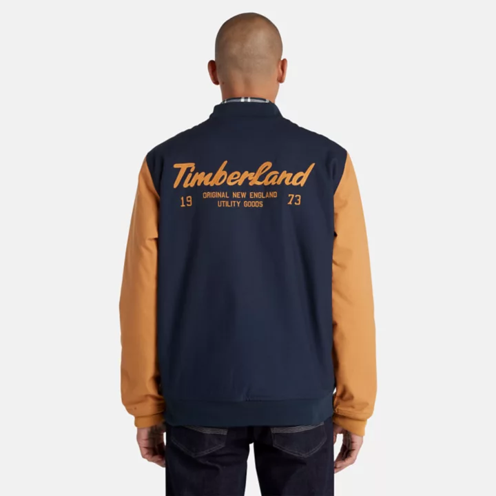 Utility Bomber for Men in Navy