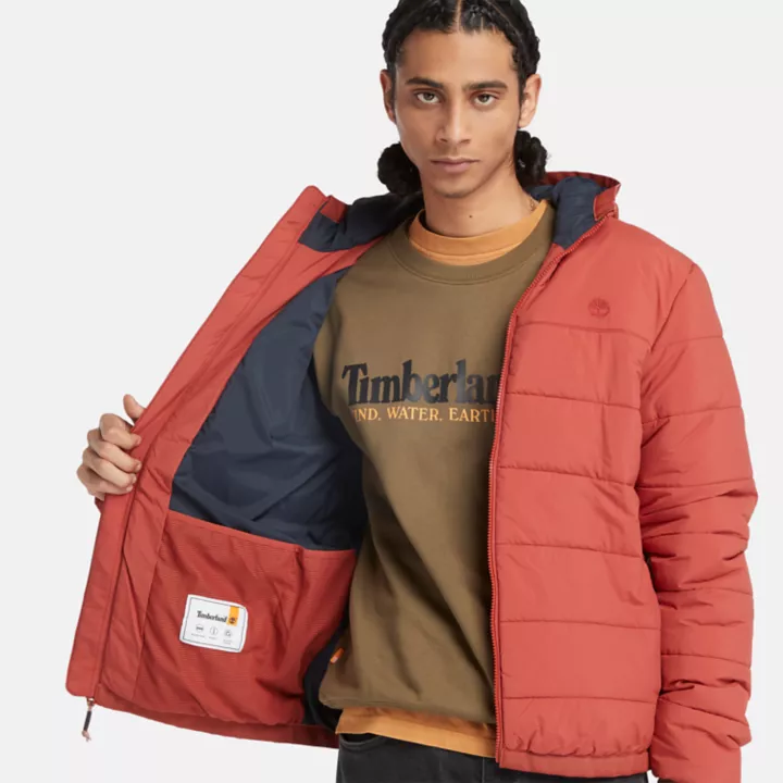 Garfield Thermarange Puffer Jacket for Men in Red
