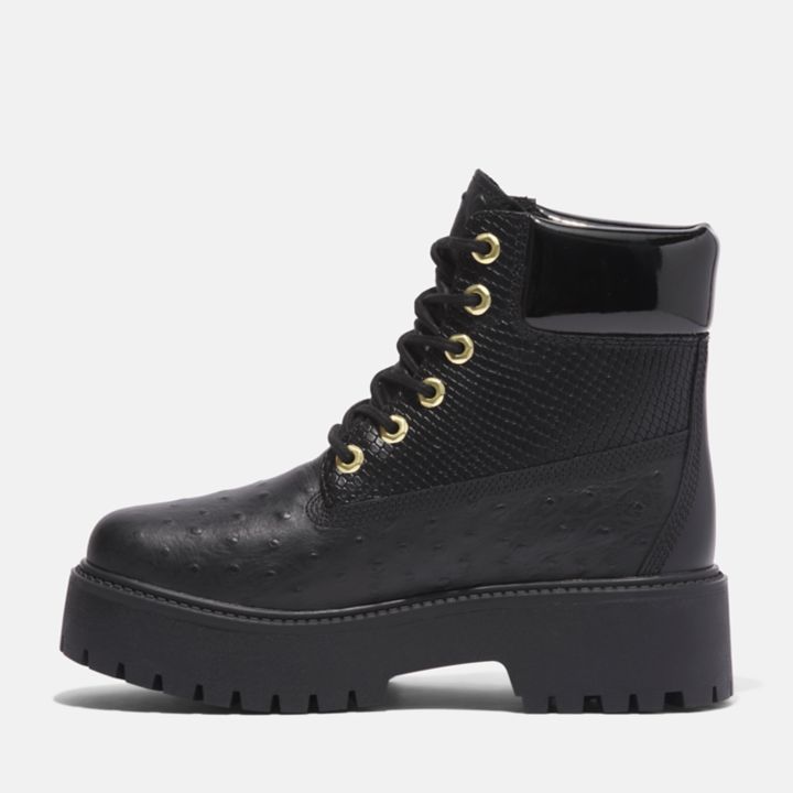 Stone Street Timberland Premium Platform Boot for Women in Black
