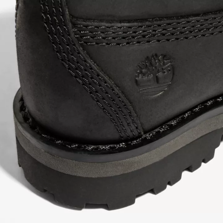 Courma Kid 6 Inch Boot for Toddler in Black