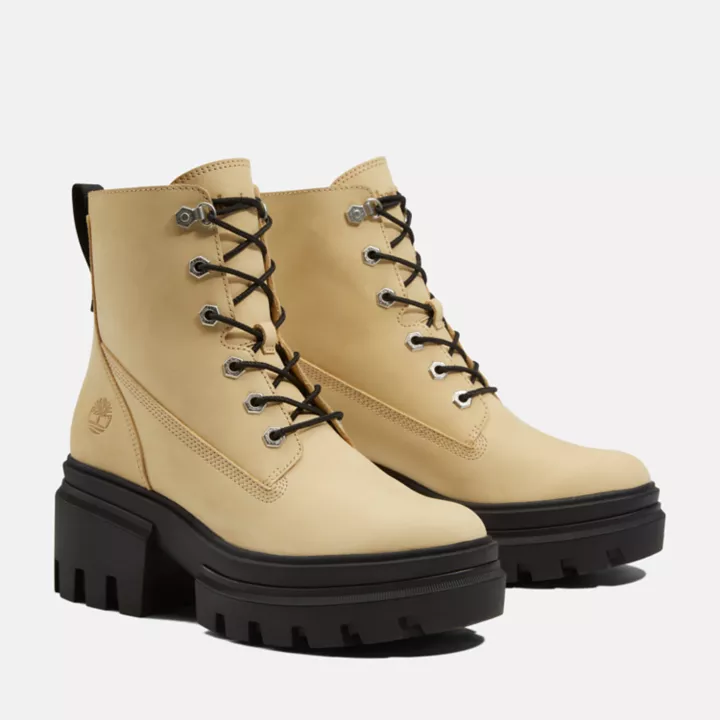 Everleigh 6 Inch Boot for Women in Light Yellow