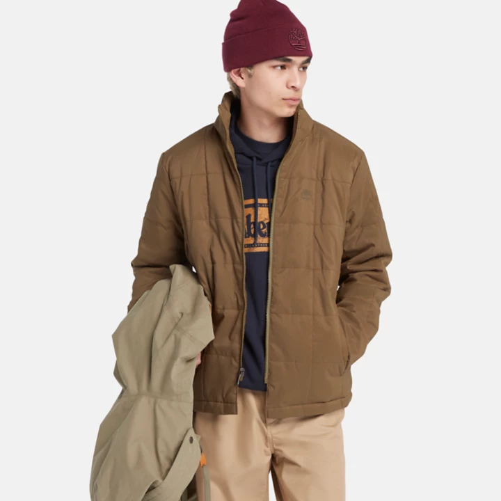 Snowdown Peak Water-Resistant 3-in-1 Fishtail Parka for Men in Green