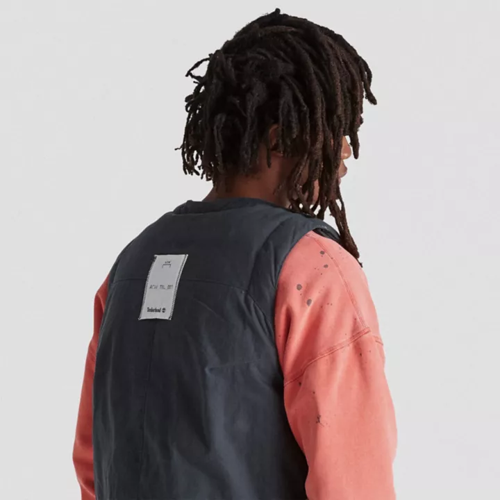 All Gender Timberland x A-COLD-WALL* Future73 Insulated Gilet in Dark Grey