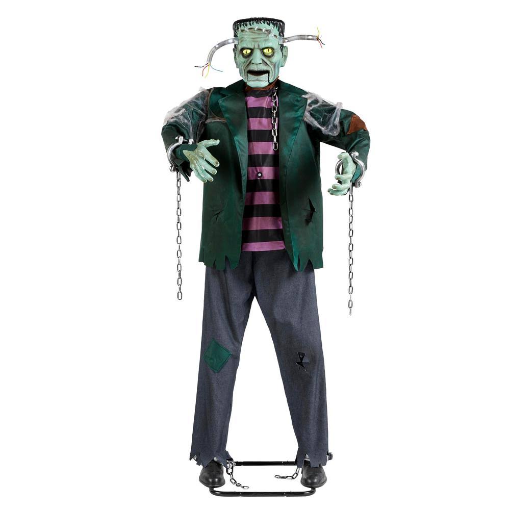 Home Accents Holiday 76 in. Animated Electrified Monster - Wellnestcares