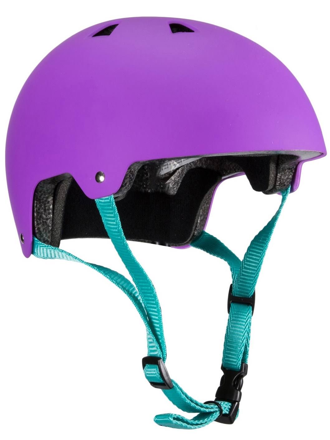 Harsh Purple Logo Skateboarding Helmet - Wellnestcares