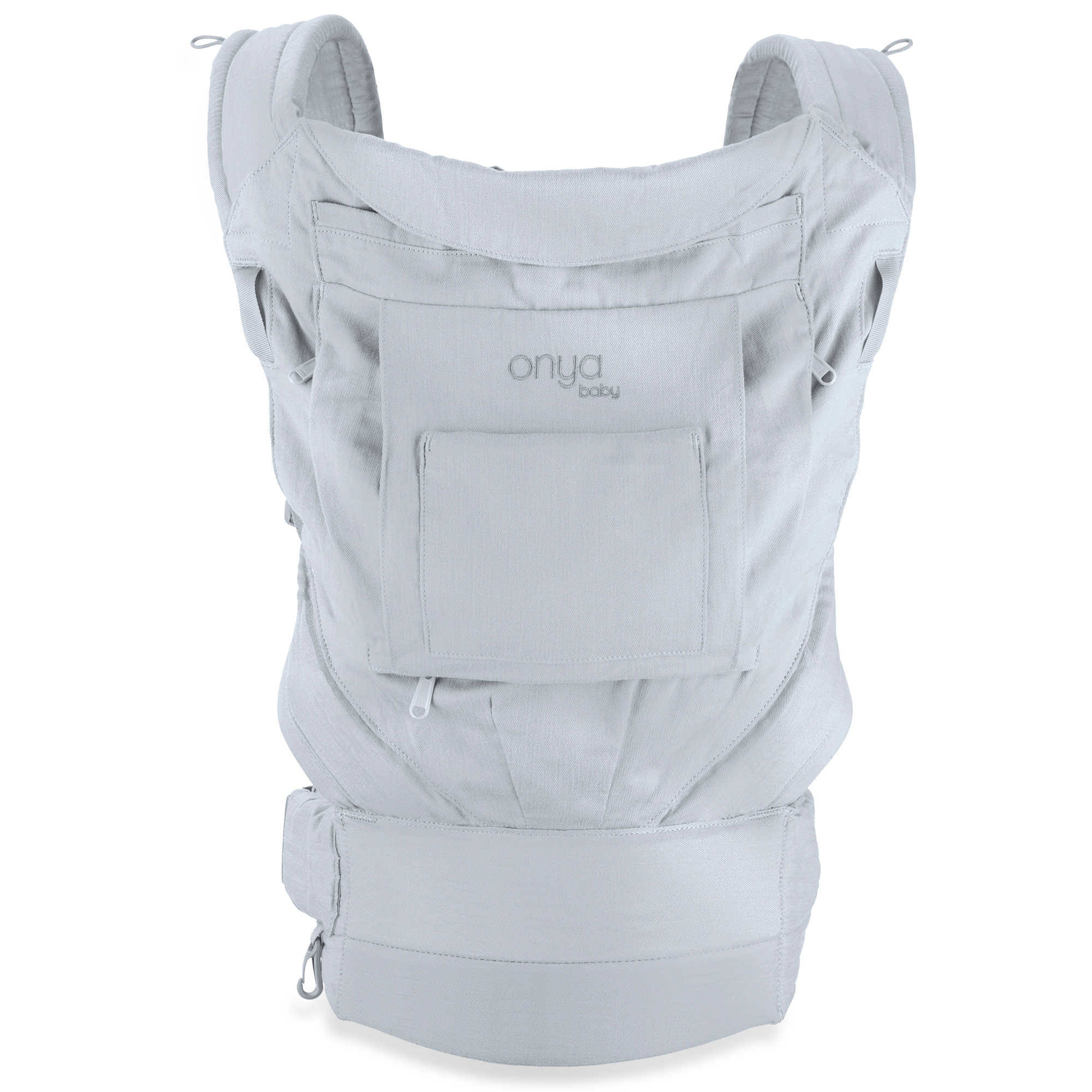 Onya Baby Carrier Cruiser Pearl Grey Wellnestcares