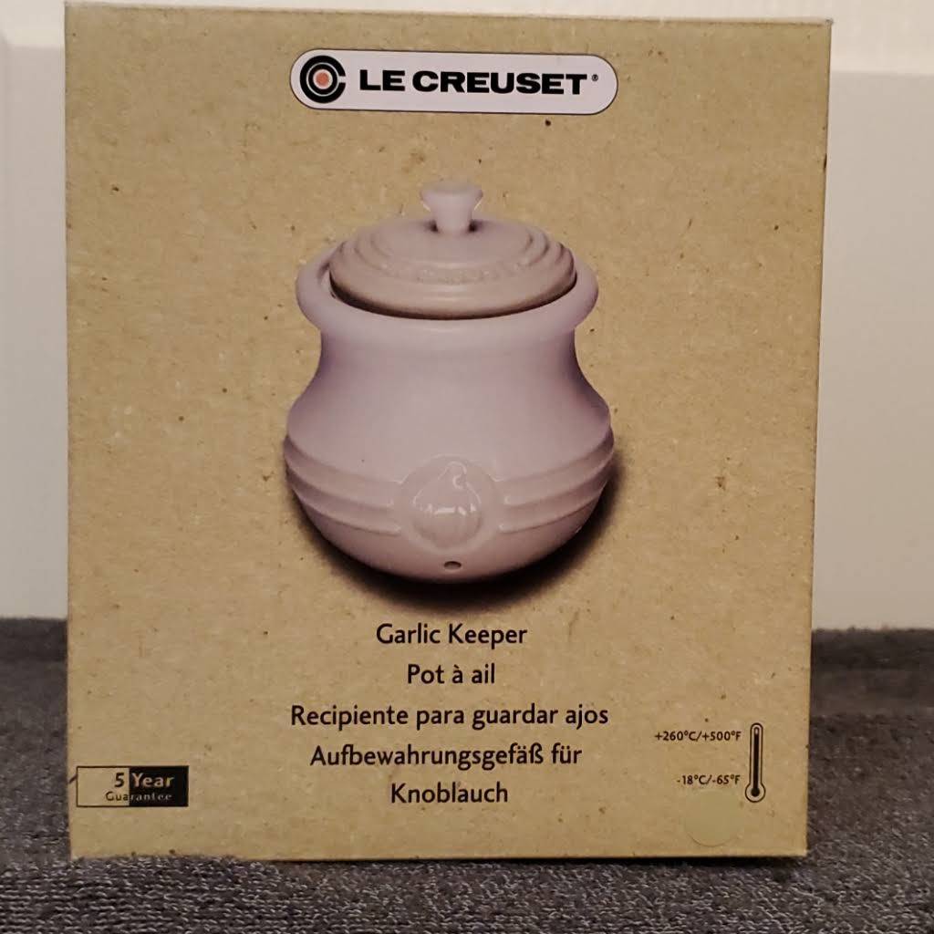 Le Creuset Dune Stoneware Garlic Keeper Wellnestcares