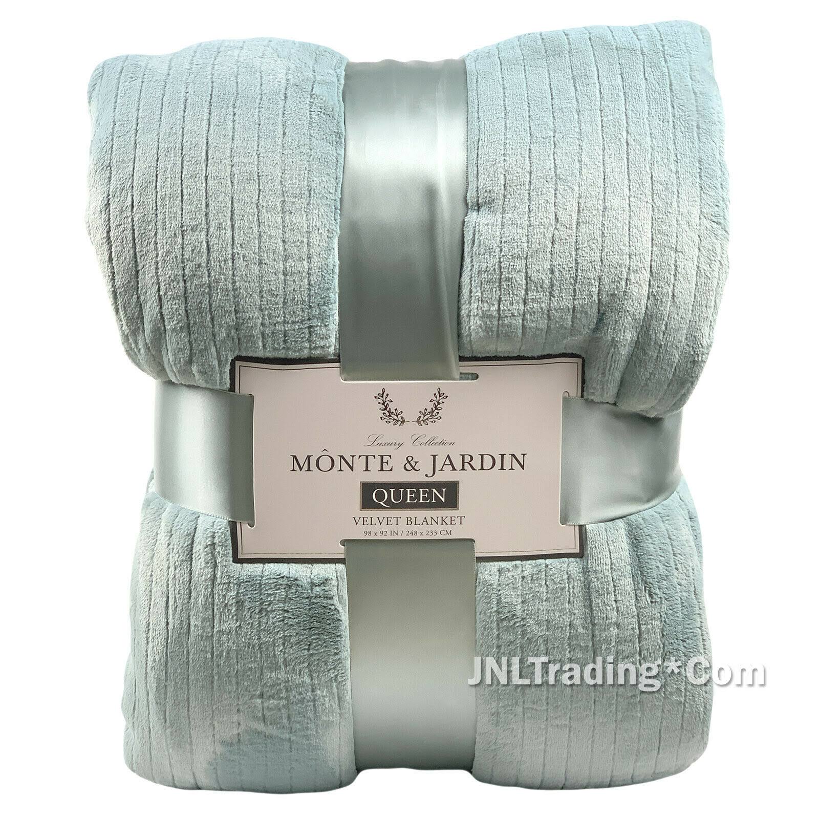 Monte u0026 Jardin Etched Blanket Grey (Queen) Wellnestcares