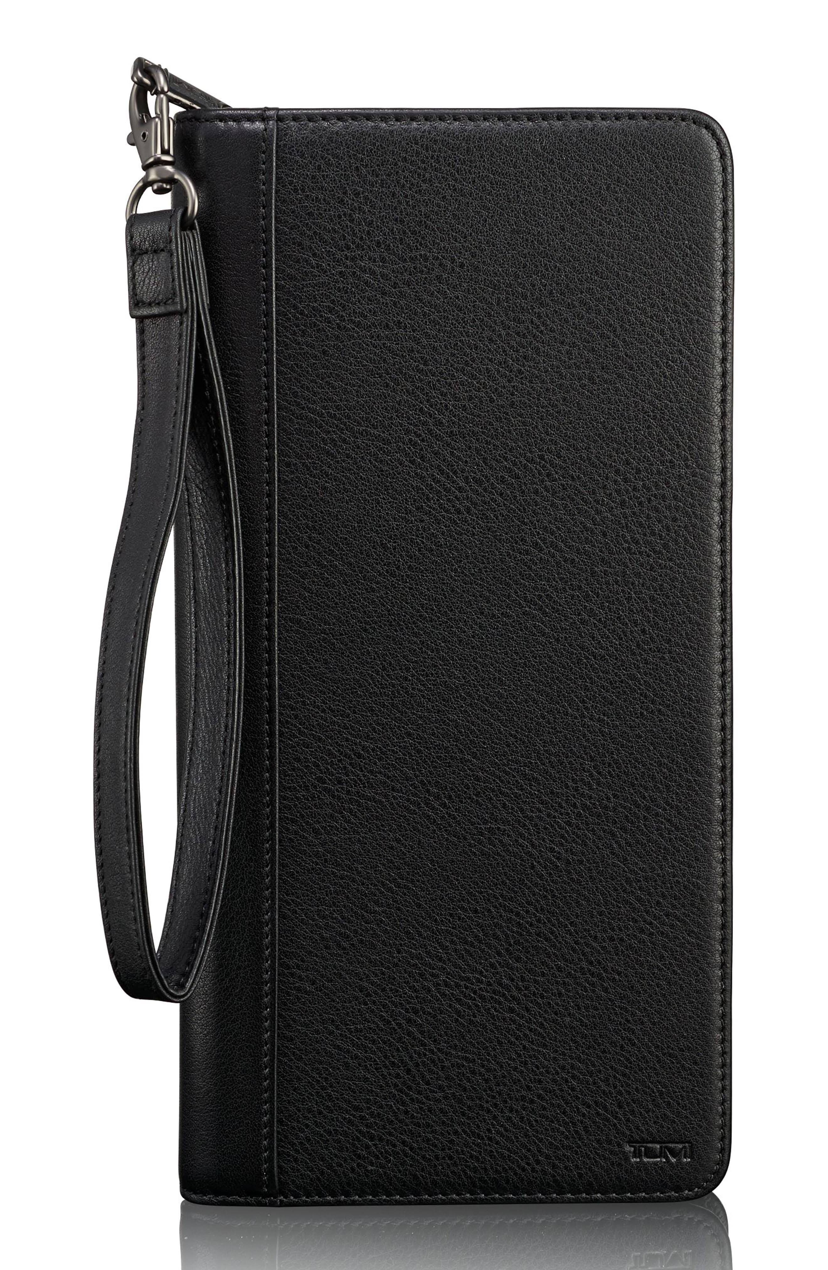 Tumi Nassau Zip Travel Case Black Wellnestcares